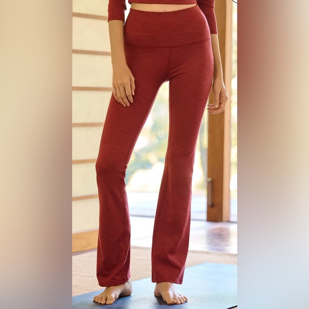 Beyond Yoga Heather Rib High-Waisted Practice Pants (SOLD OUT)